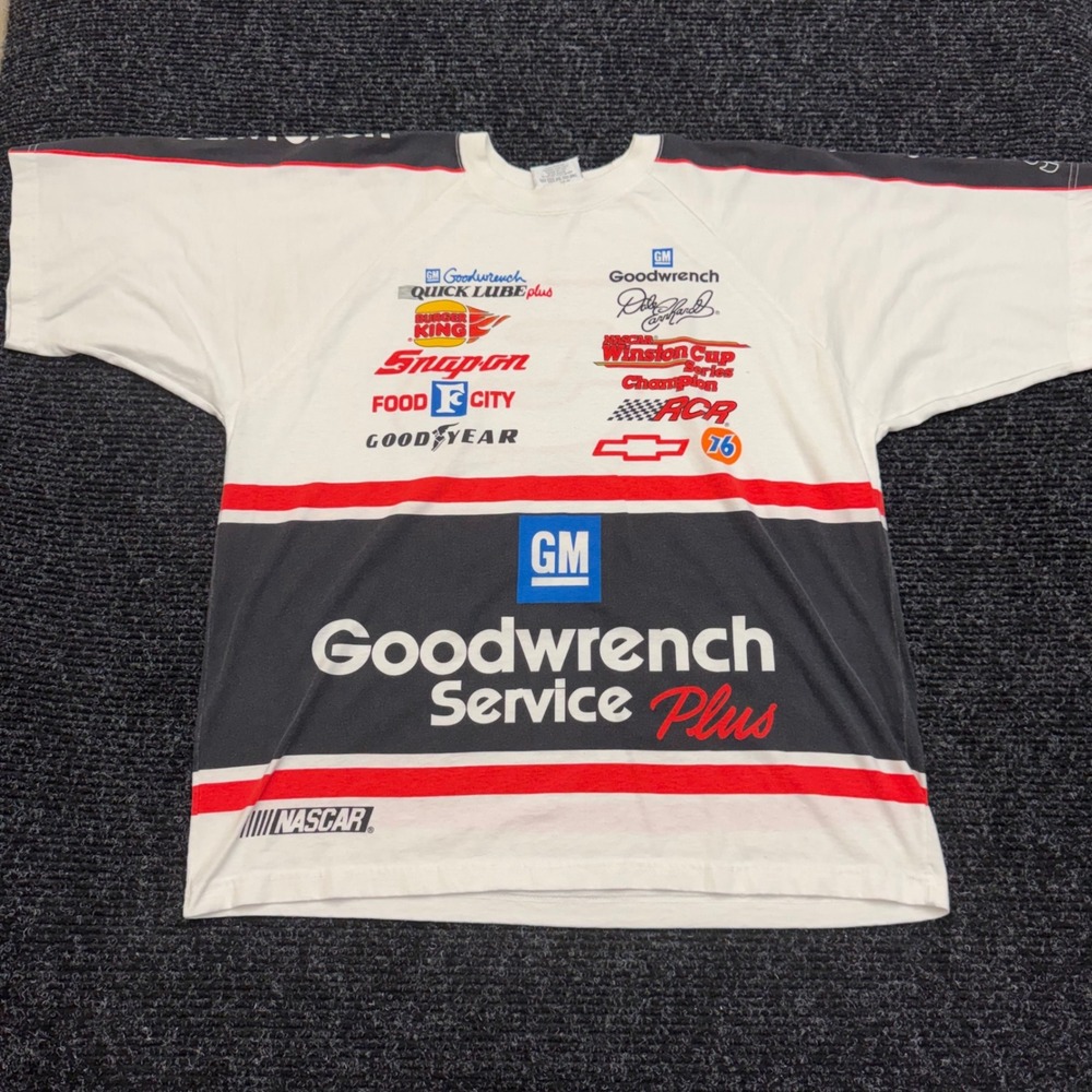 Vintage Chase Authentics Dale Earnhardt NASCAR Goodwrench T-Shirt XL Made in USA